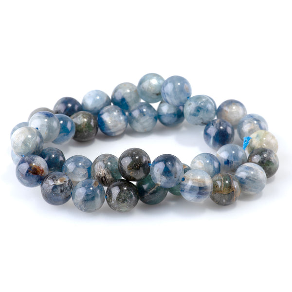 Kyanite Multi 10mm Round - 15-16 Inch