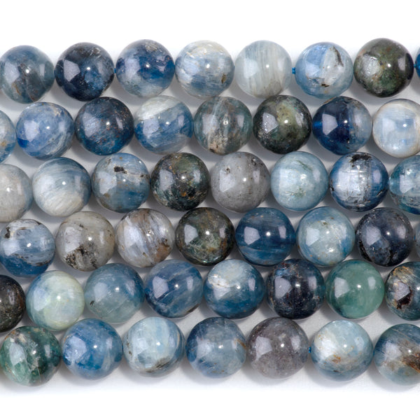 Kyanite Multi 10mm Round - 15-16 Inch