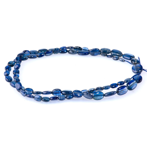 Kyanite 3x5-6x10mm Graduated Oval - 15-16 Inch