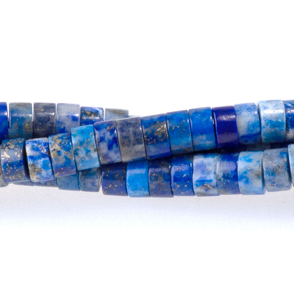 Lapis 2x4mm Heishi - 15-16 Inch