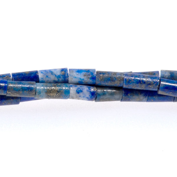 Lapis 2x4mm Tube Beads - 15-16 Inch