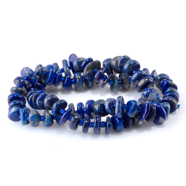 Lapis 5x8mm Chip - 15-16 Inch