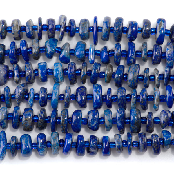 Lapis 5x8mm Chip - 15-16 Inch