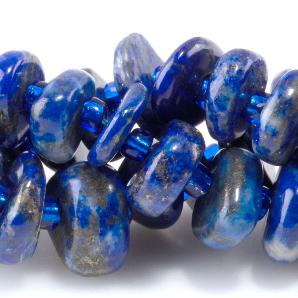 Lapis 5x8mm Chip - 15-16 Inch