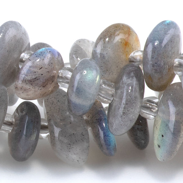 Labradorite 5x8mm Chips - 15-16 Inch