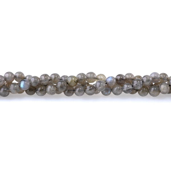 Labradorite 6mm Round (A) - 8-Inch