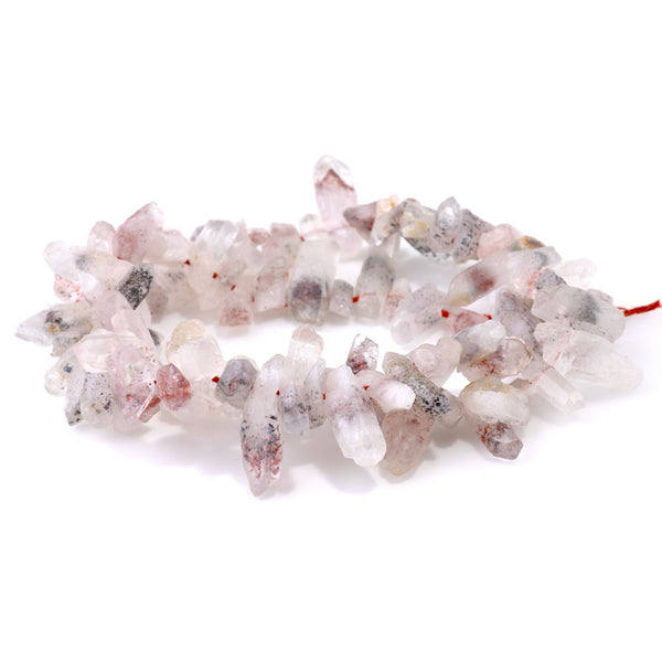 Lepidocrocite 4x10-7x12mm Top Drill Rough Point - 15-16 Inch