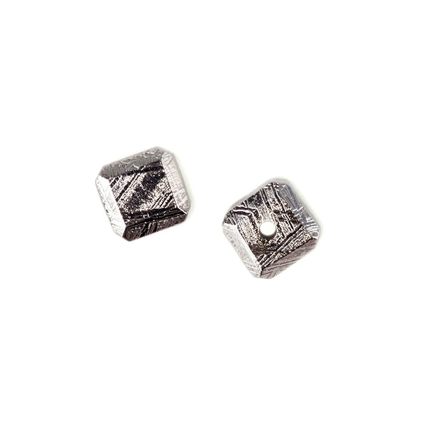 Muoinionalusta Meteorites 6mm Faceted Cube Beads - 2 Pack