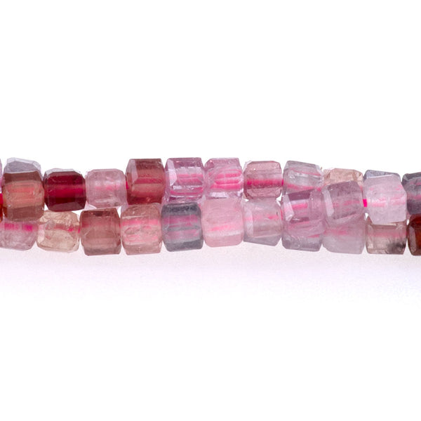 Multi Spinel 3mm Table Cut Cube - AA Grade - 15-16 Inch
