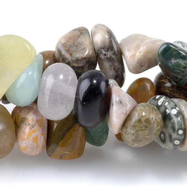 Ocean Jasper 5-12mm Chip - 36-Inch