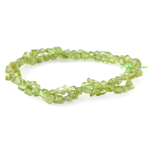 Peridot 7x9-8x10mm Pebble - 15-16-Inch