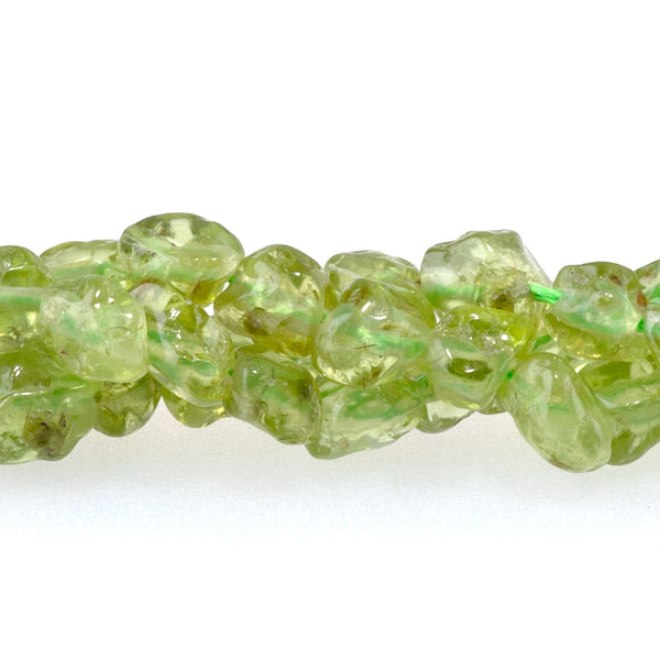 Peridot 7x9-8x10mm Pebble - 15-16-Inch