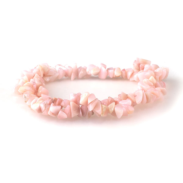 Pink Opal 3x6-5x7mm Chip - 15-16 Inch