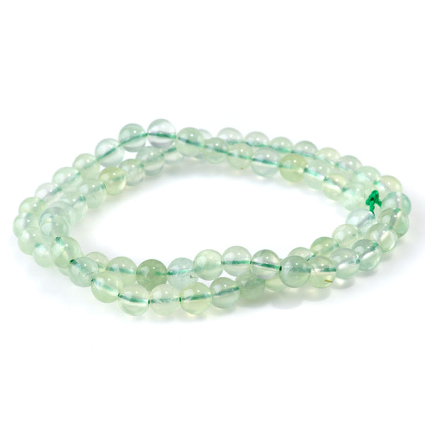 Prehnite 6mm Round AAA Grade - 15-16 Inch