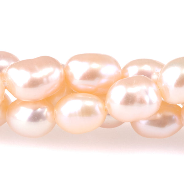 Freshwater Pearl 6-7mm Natural Potato Pearls - 15-16 Inch