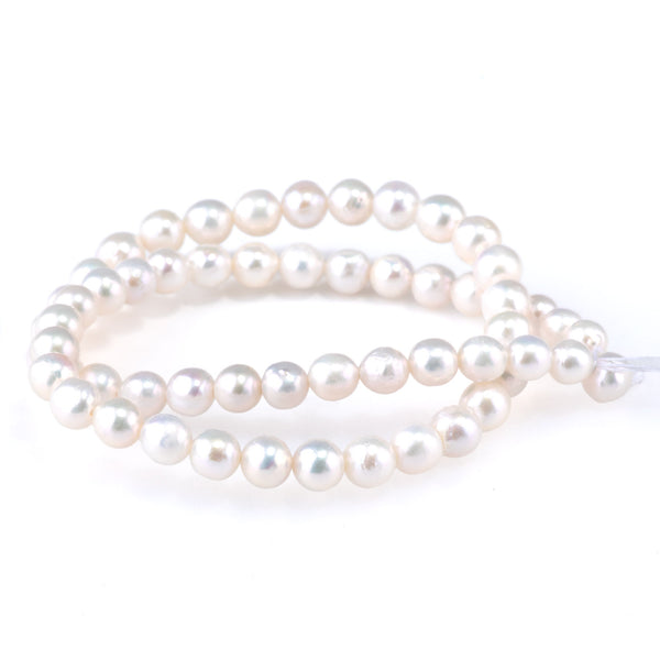 Akoya Pearl 7mm Round - 15-16 Inch