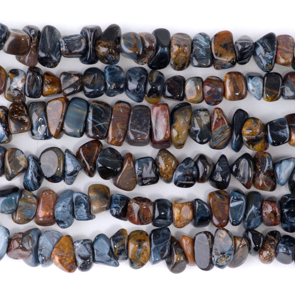Pietersite 5-7x8-10mm AAA Grade Chip - 18-19 Inch