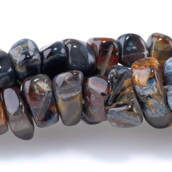 Pietersite 5-7x8-10mm AAA Grade Chip - 18-19 Inch