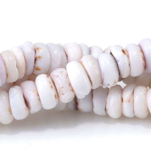 Purple Puka Shell 6-7mm Chip - 15-16 Inch
