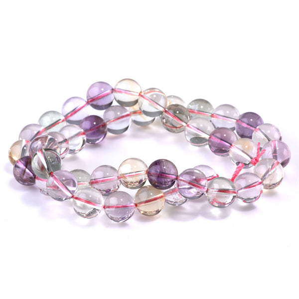 5 Elements Quartz 10mm Round - 15-16 Inch