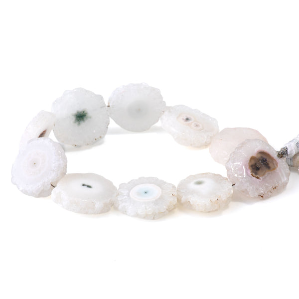 Solar Quartz 16-23mm Slice - 8 Inch