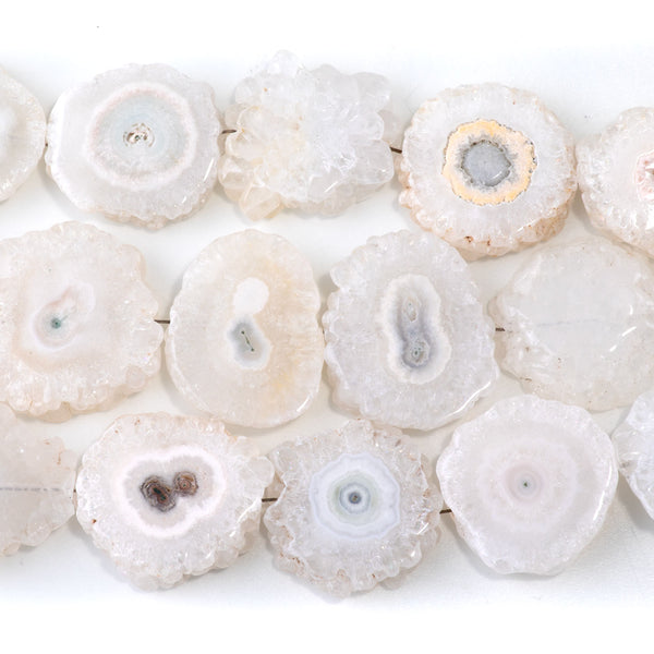 Solar Quartz 16-23mm Slice - 8 Inch