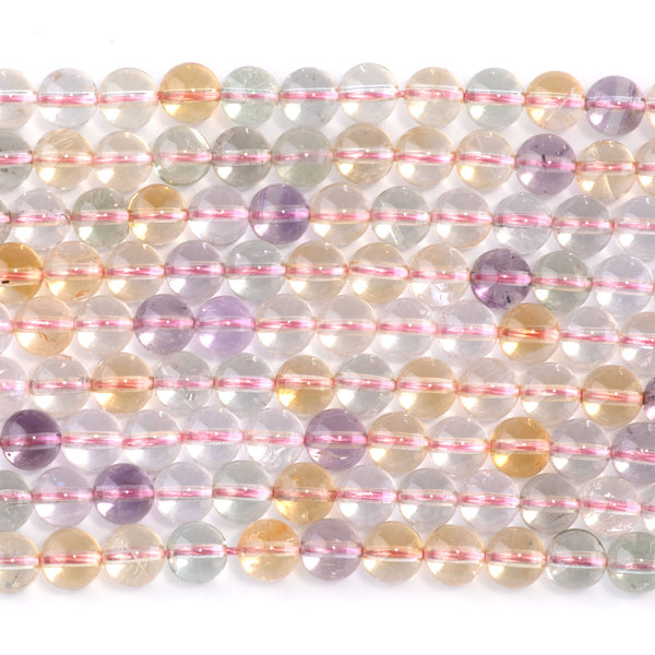 5 Elements Quartz 6mm Round - 15-16 Inch