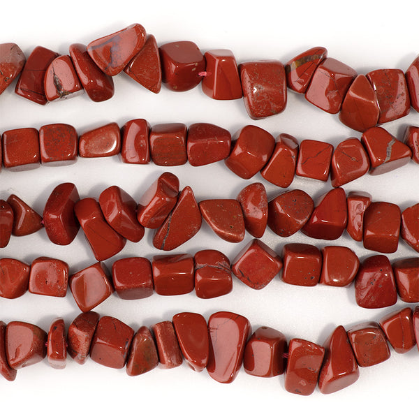 Red Jasper 7x9-14mm Chip - 15-16 Inch