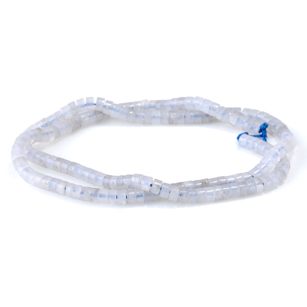 Blue Rose Quartz 2x4mm Heishi - 15-16 Inch