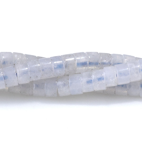 Blue Rose Quartz 2x4mm Heishi - 15-16 Inch