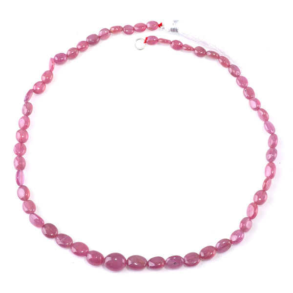 Ruby 4-12mm Graduated Oval - 17 Inch