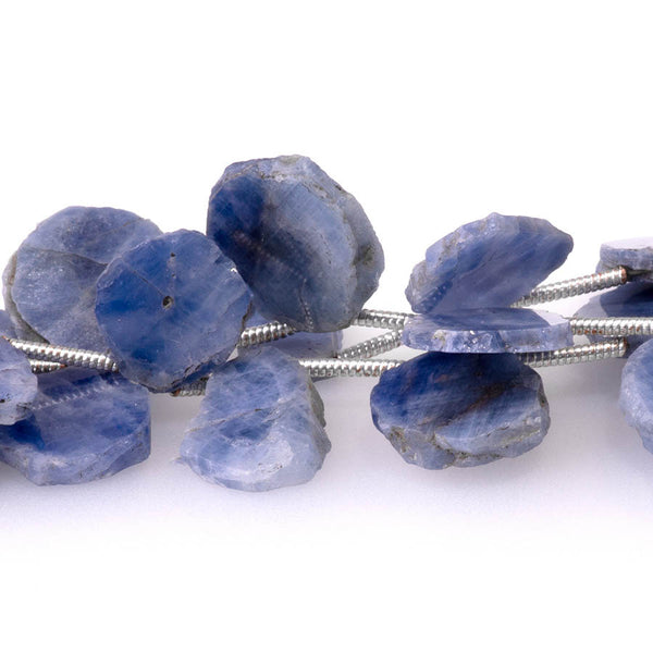 Sapphire 10x12-13x15mm Irregular Slice - 8 Inch