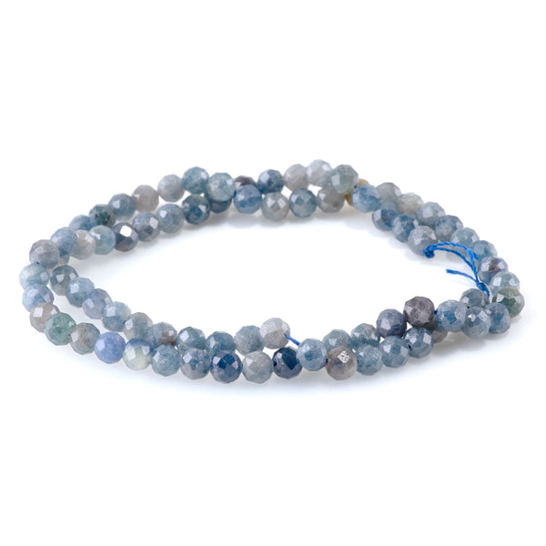 Sapphire 5mm Faceted Round - 15-16 Inch