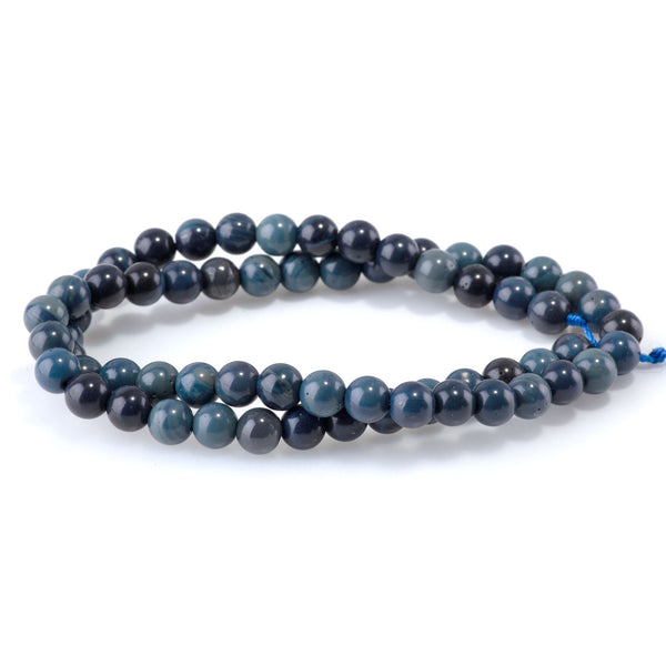 Sieber Agate 6mm Round AA Grade - 15-16 Inch