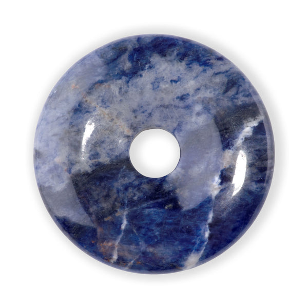 Sodalite 40mm Donut Pendant