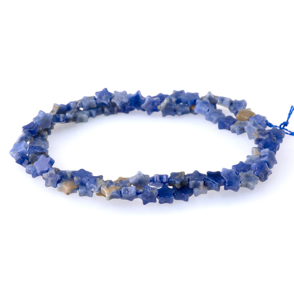 Sodalite 6mm Star - 15-16 Inch