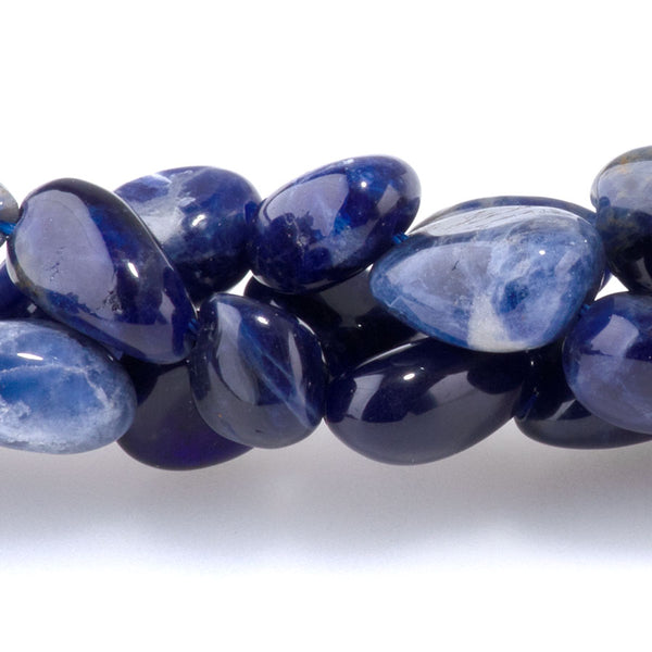 Sodalite 7x9-8x10mm Pebble A Grade - 15-16-Inch