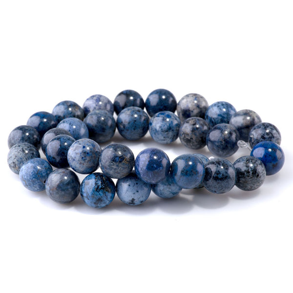 Sunset Dumortierite 12mm Round 15-16 Inch - CLEARANCE