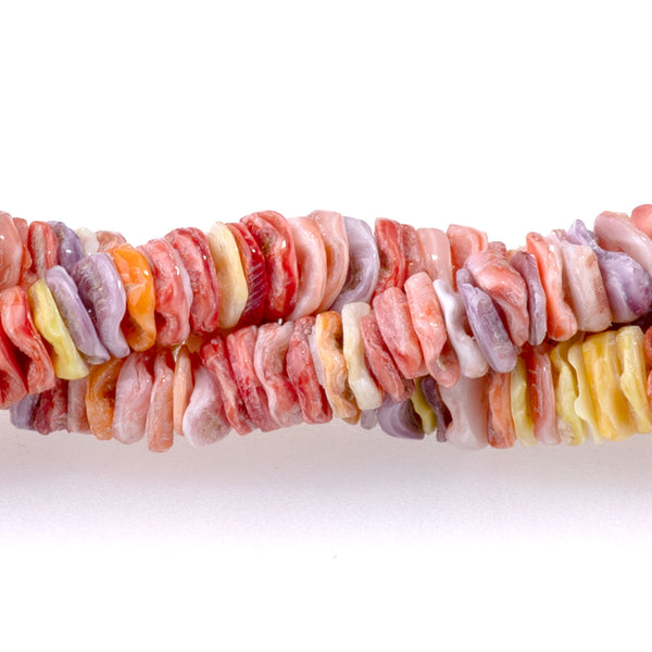Pectin Shell 5mm Heishi - 15-16 Inch