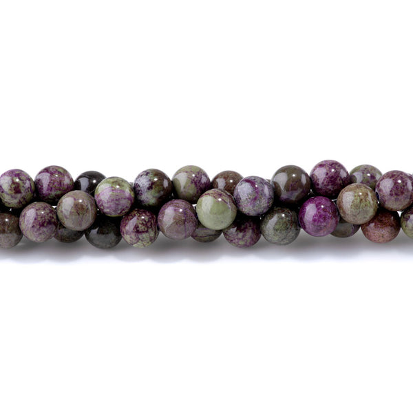 Atlantisite Stichtite 10mm Round - 15-16 Inch
