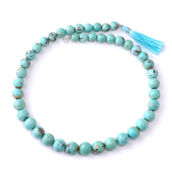 Campitos Turquoise 10-14mm Graduated Round - 19-20 Inch