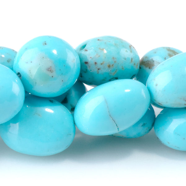 Nacozari Turquoise 8-14mm Blue Nugget - 15-16 Inch