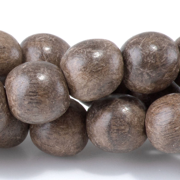 Graywood 10mm Round Bead - 15-16 Inch