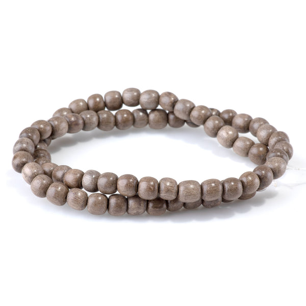 Graywood 6mm Round Bead - 15-16 Inch