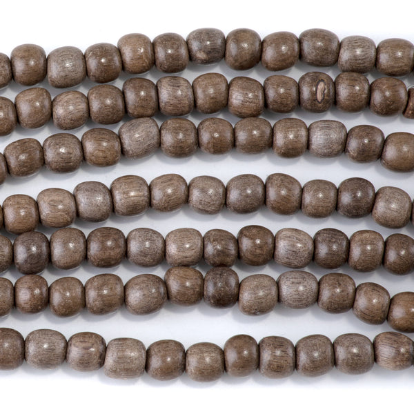 Graywood 6mm Round Bead - 15-16 Inch