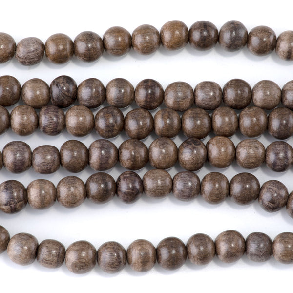 Graywood 8mm Round Bead - 15-16 Inch