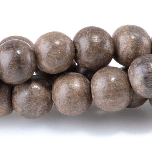 Graywood 8mm Round Bead - 15-16 Inch