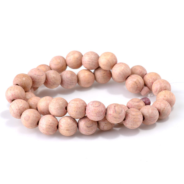 Rosewood 10mm Round Bead - 15-16 Inch