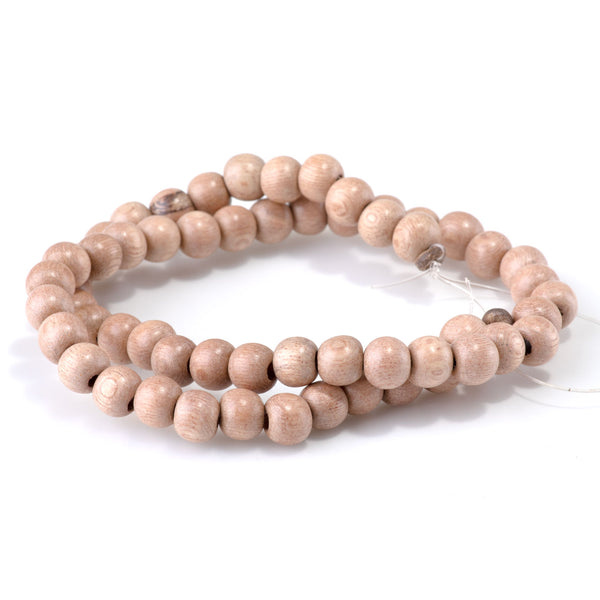 Rosewood 8mm Round Bead - 15-16 Inch