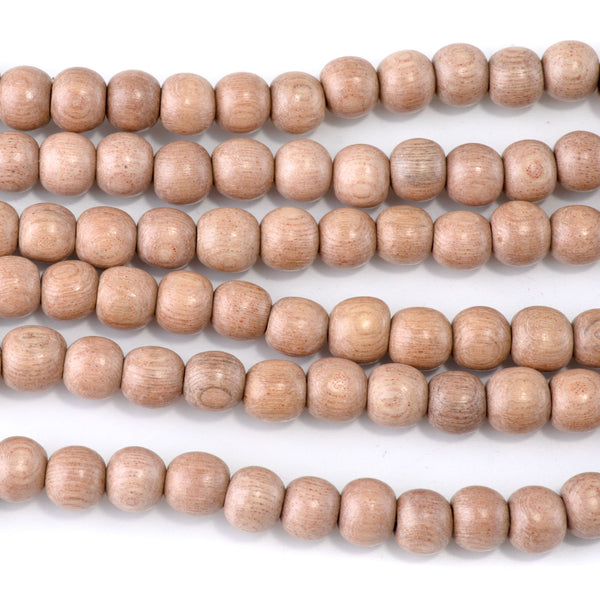 Rosewood 8mm Round Bead - 15-16 Inch